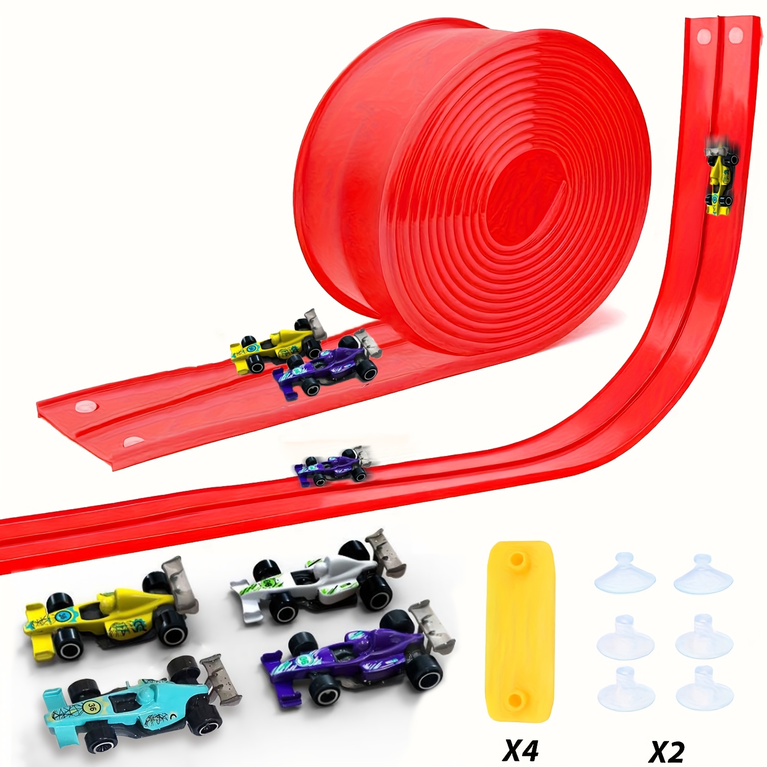 Kids Educational Gadget - Pista de Corrida Flexível e Dobrável