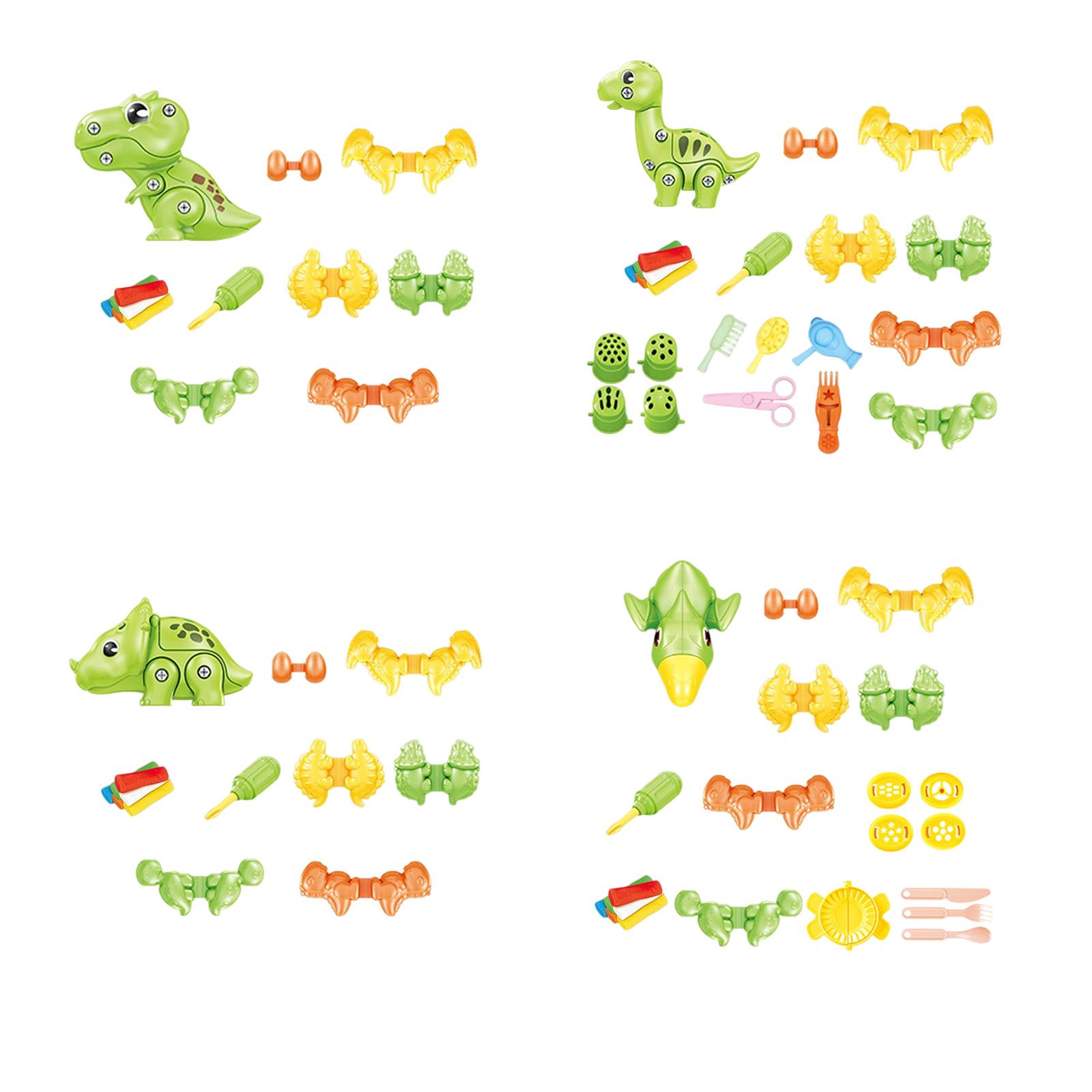 Kids Education Kit - Dinossauro divertido lama colorida crianças brinquedos