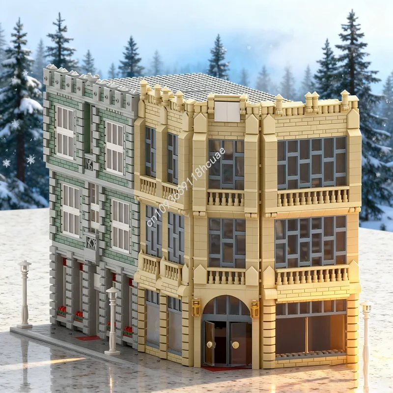 Kids Education Store - 5046 peças MOC Modelo de Exposição