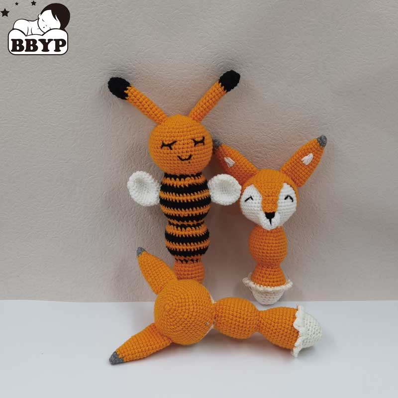 Kids Education Bell - Adorável dos desenhos animados raposa abelha