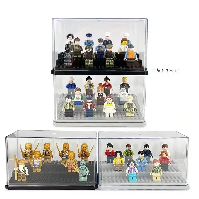 Kids Educational Gadget - Caixa de Exposição para Minifiguras de