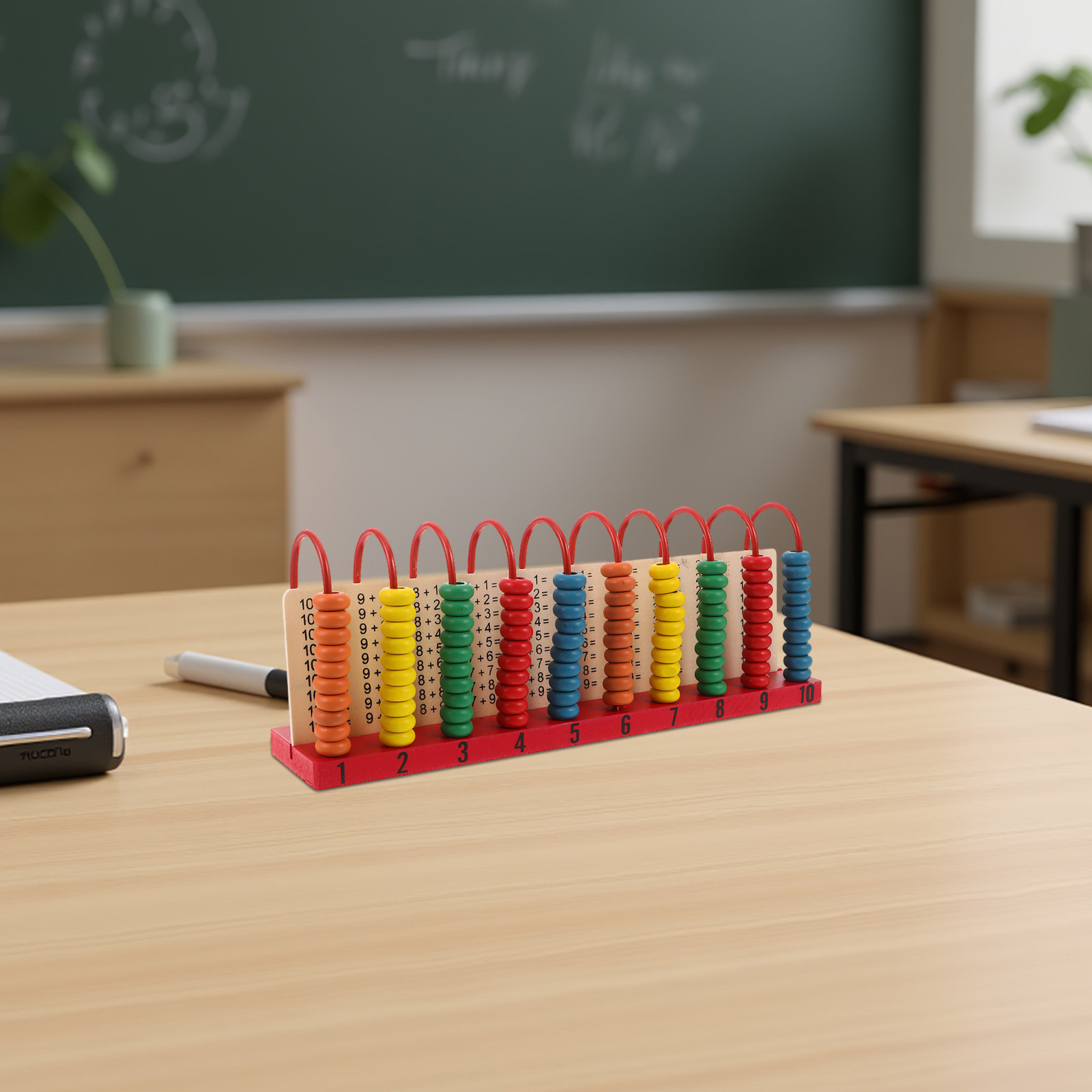 Abacus Counting Bead - Ábaco de madeira para crianças, para