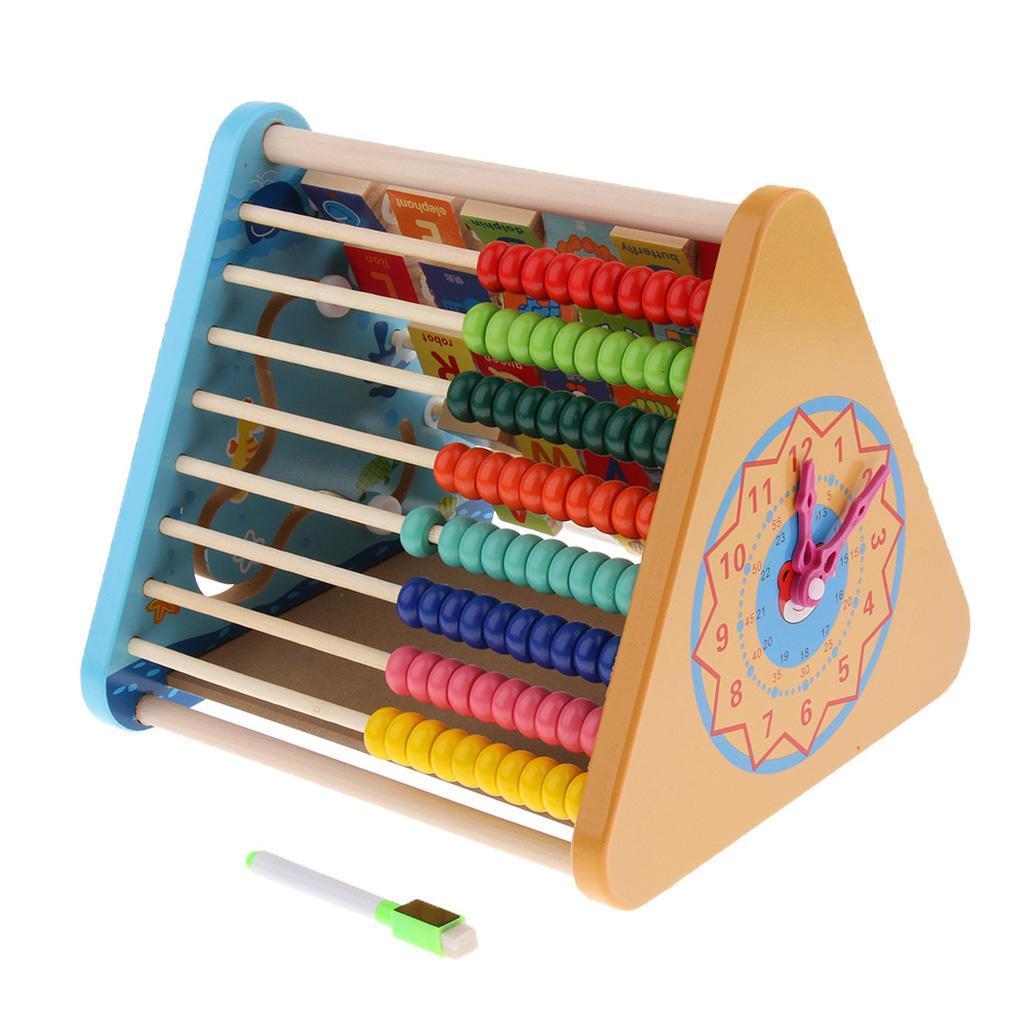 Kids Education Center - Brinquedo Educacional Infantil de Madeira: Alfabeto,