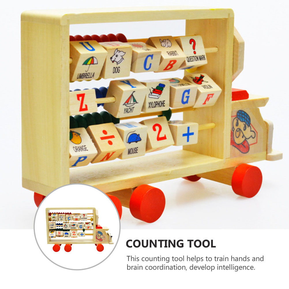 Suporte de ábaco de madeira co - Abacus Counting Bead avaliação e preço