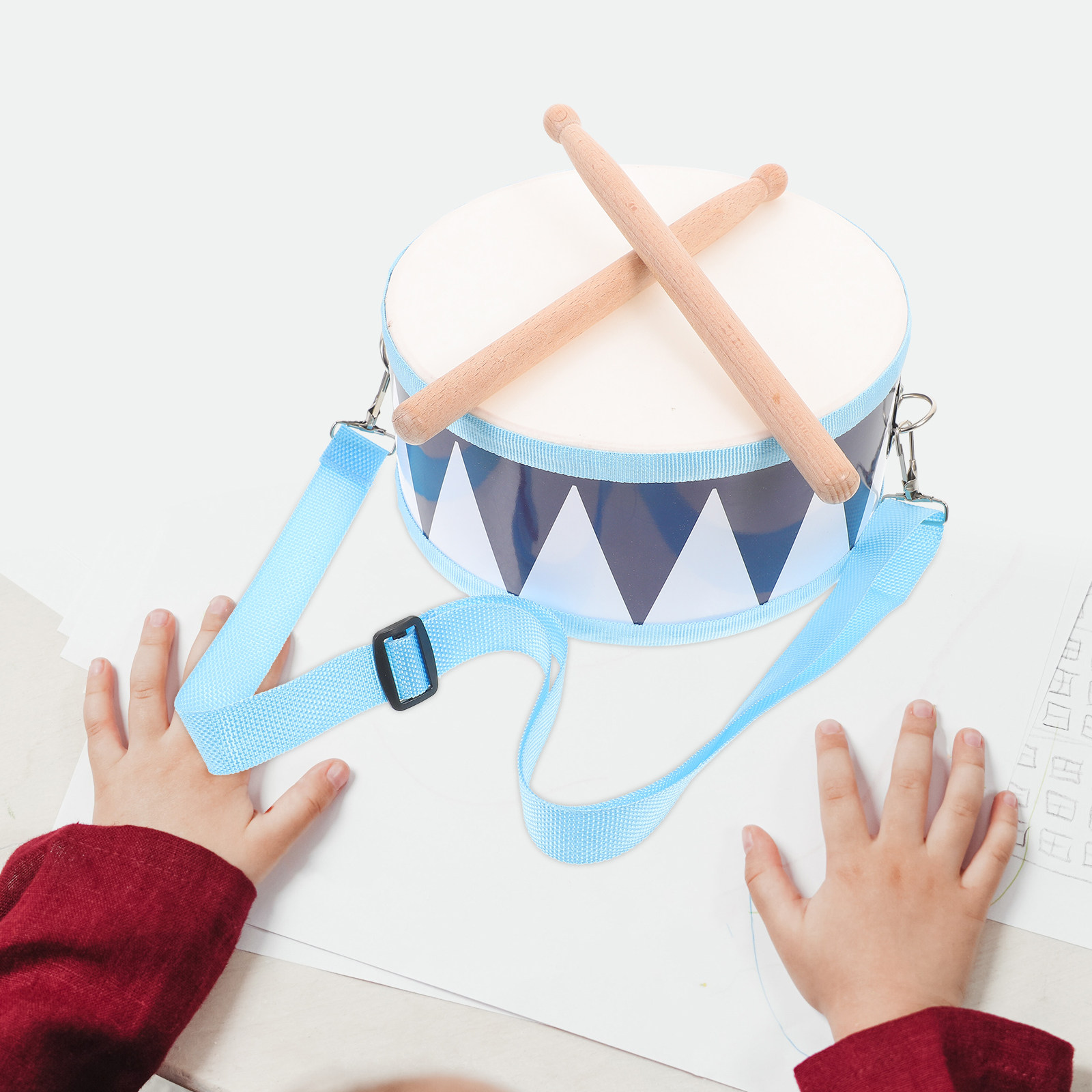 1 conjunto de bateria infantil - Kids Education Kit avaliação e preço