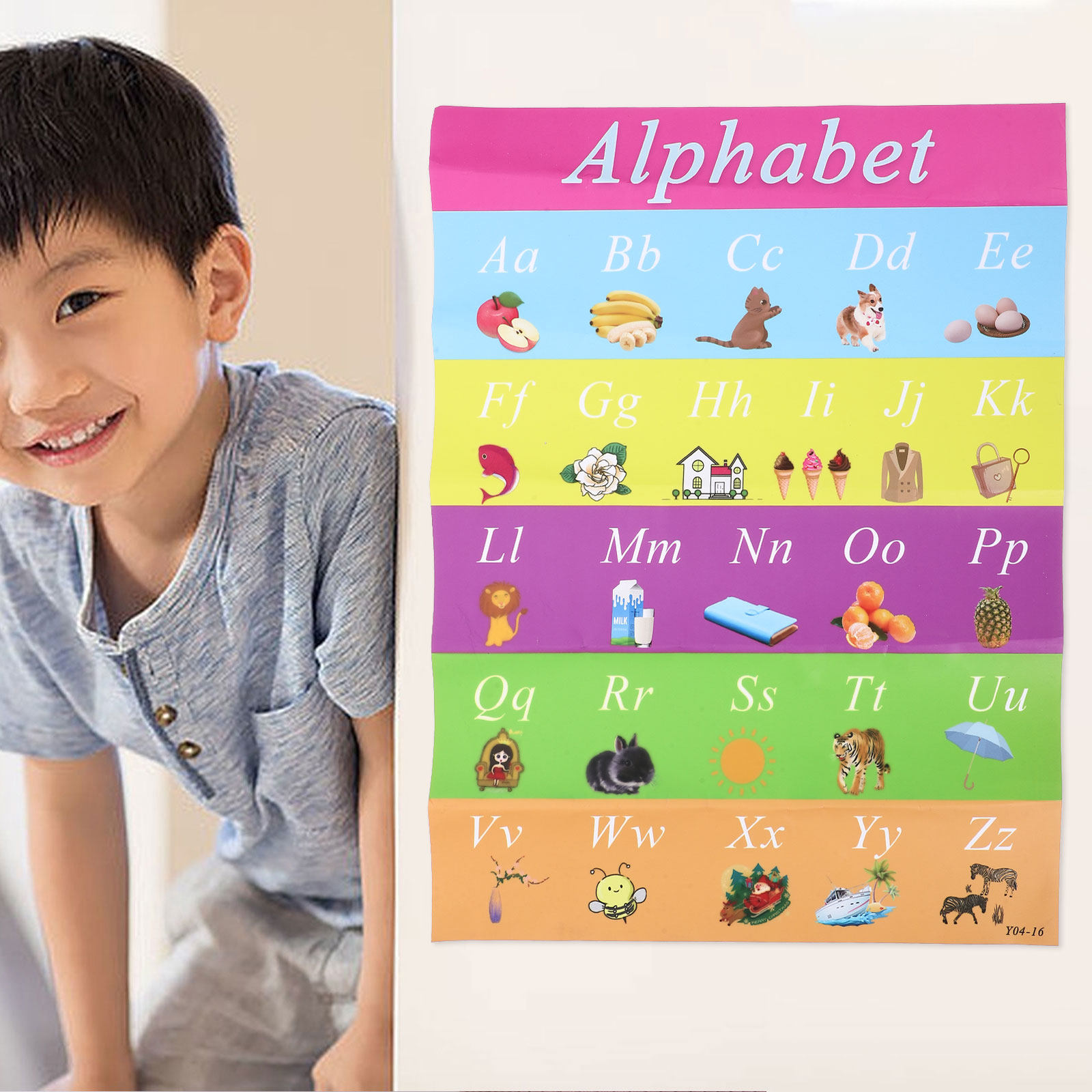 Pôster de Alfabeto Autoadesivo - Kids Education Charts avaliação e preço
