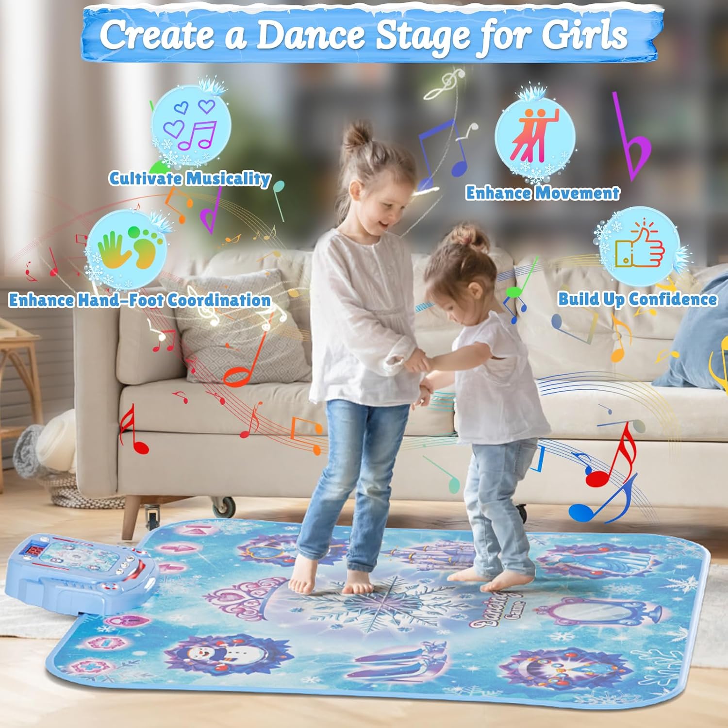 Tapete de dança sem fio Blueto - Kids Education Phone avaliação e preço