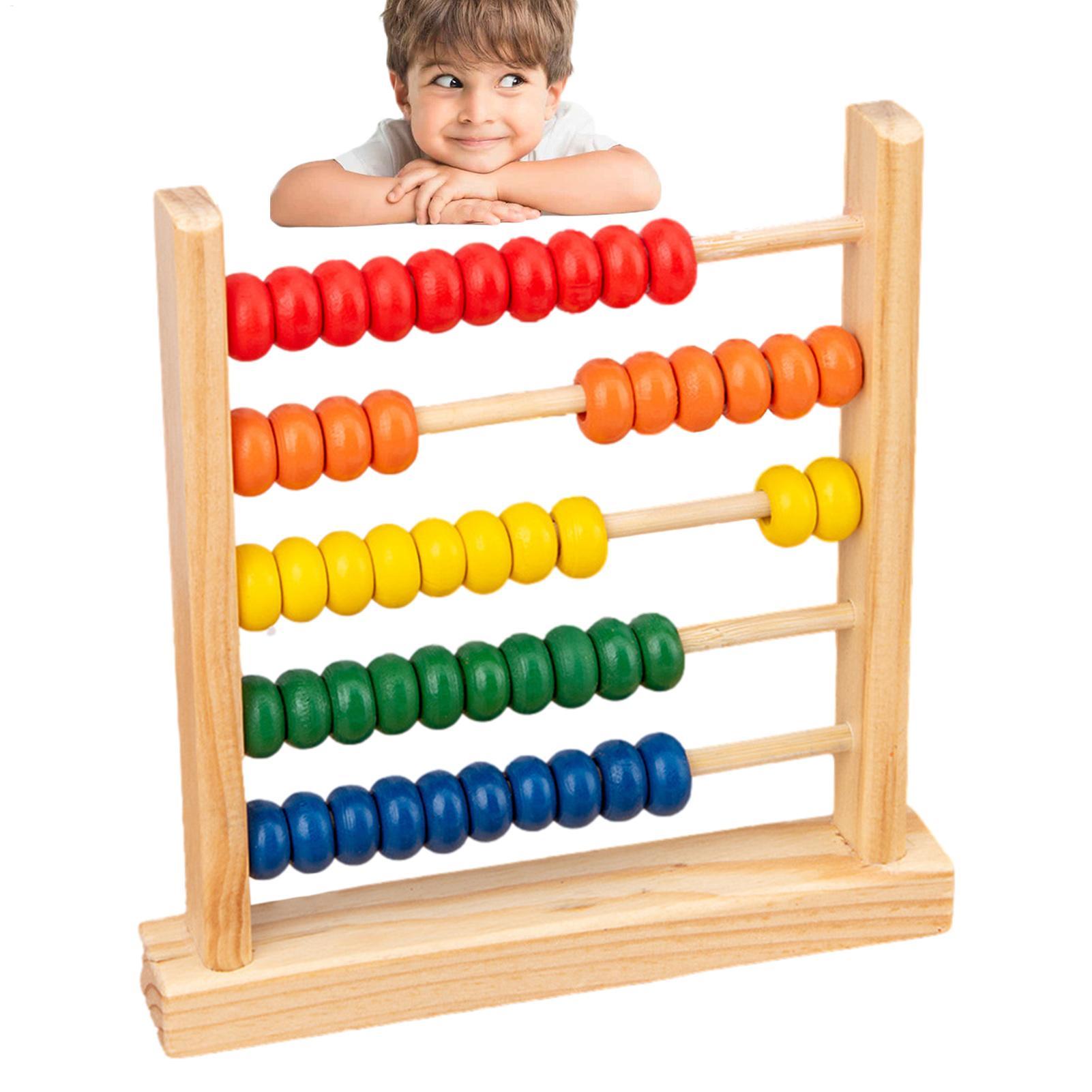 Ábaco de Madeira: Brinquedo Ed - Abacus Counting Bead avaliação e preço