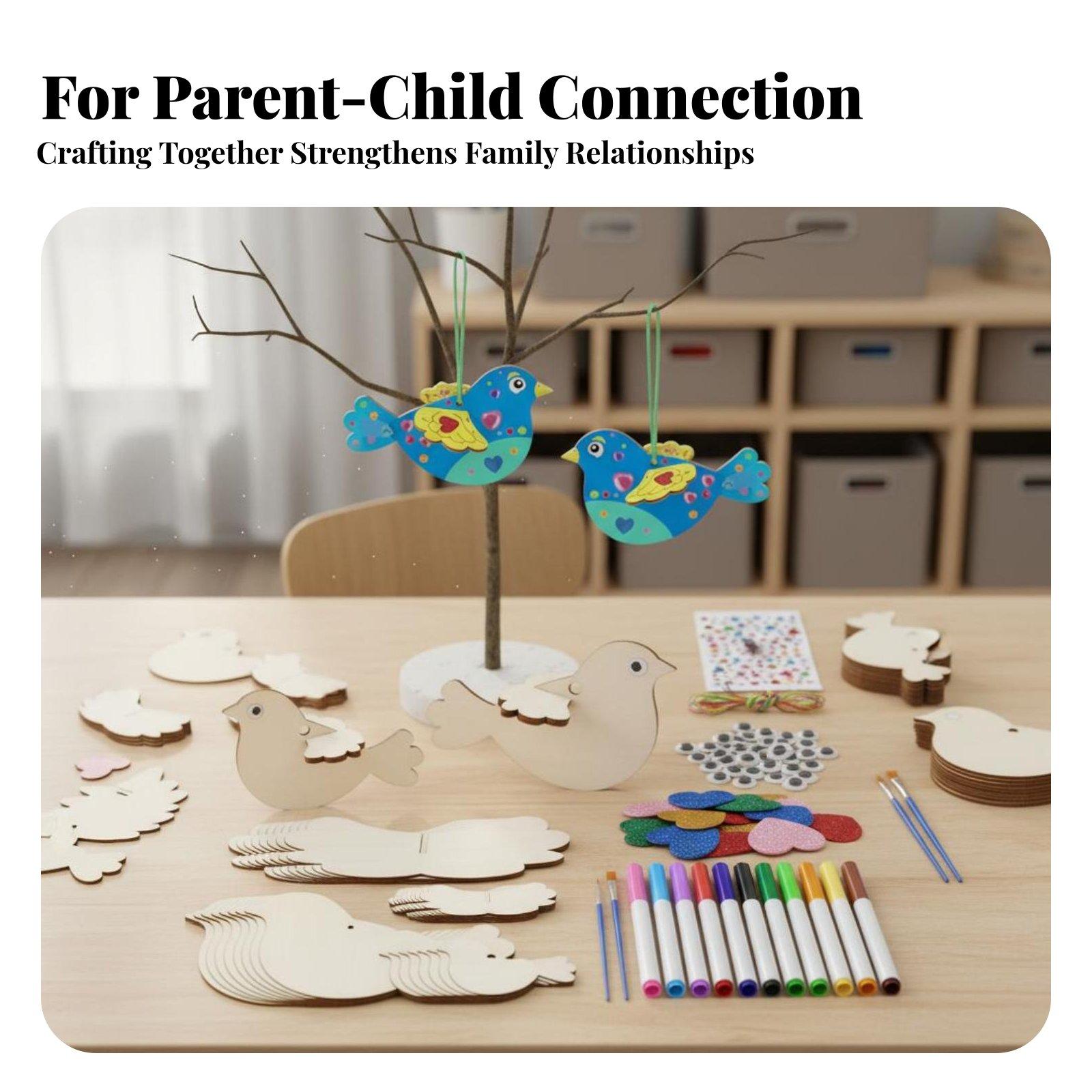 Kit de Artesanato de Pássaros  - Kids Education Kit avaliação e preço
