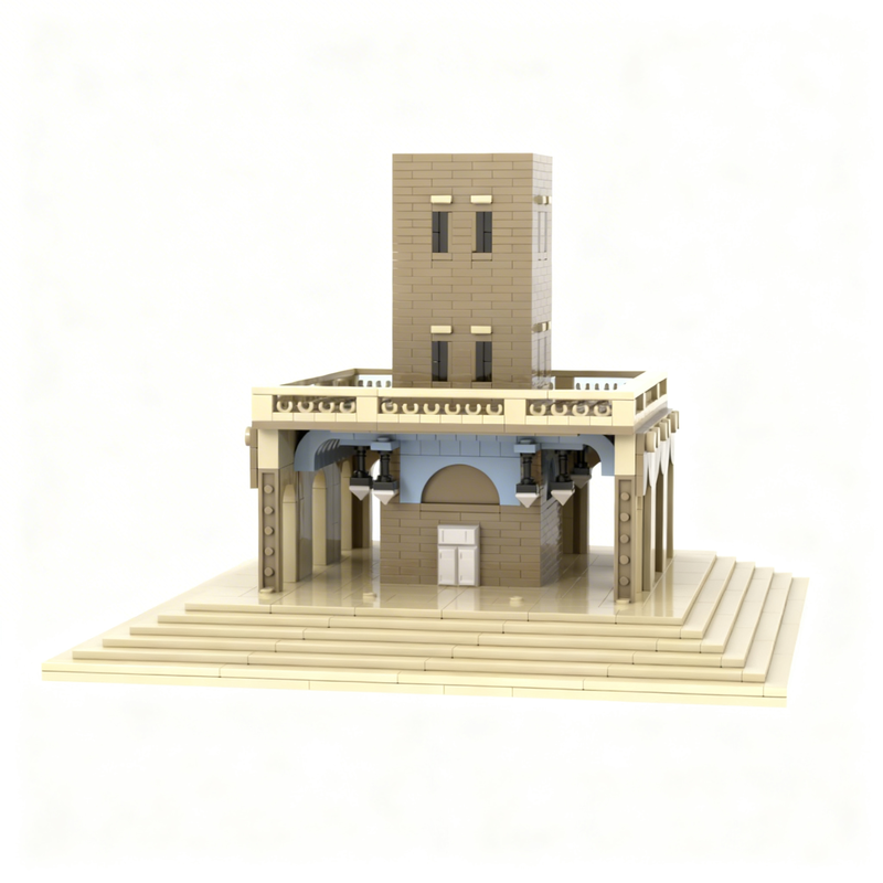 2360 peças MOC Modelo de Torre - Kids Education Bell avaliação e preço