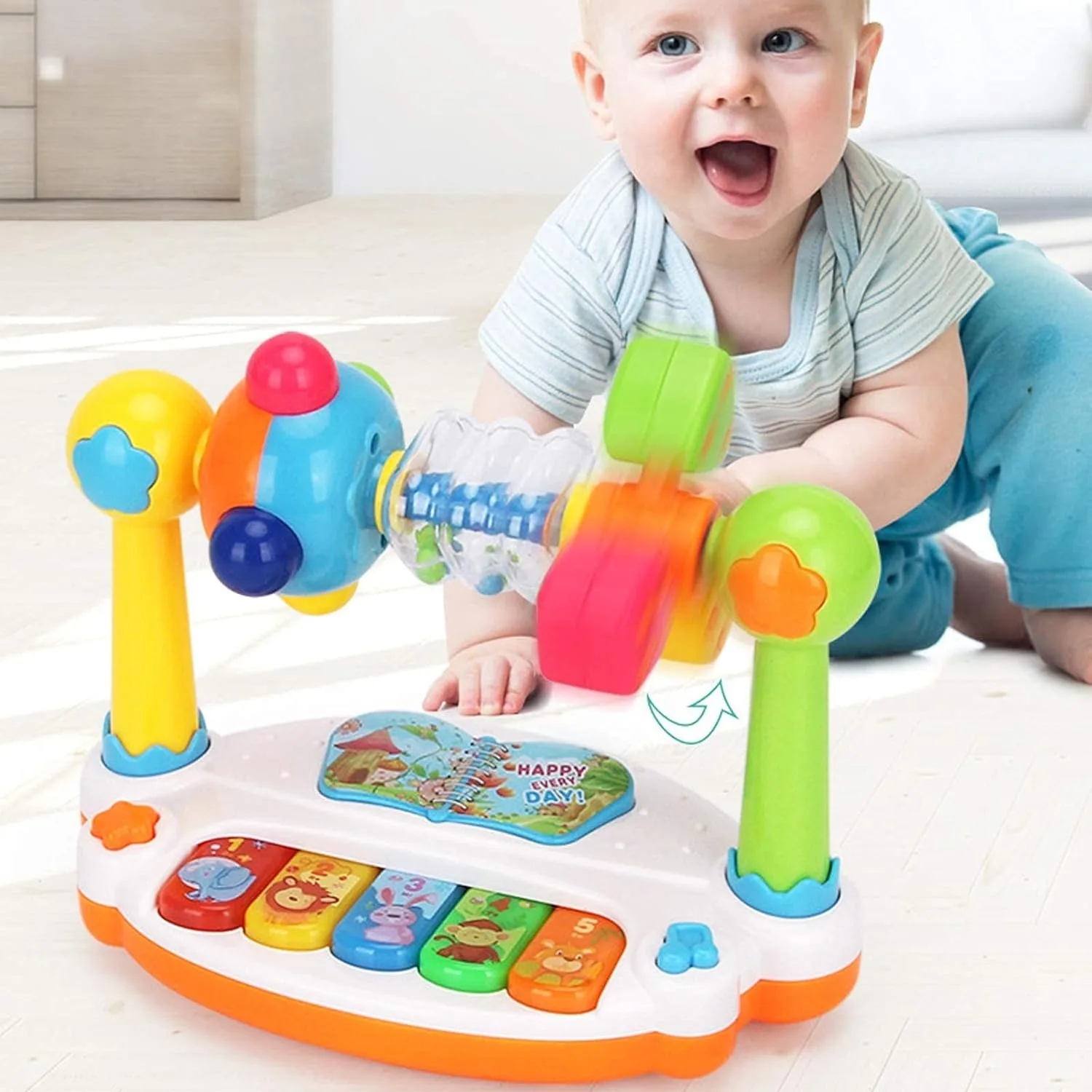 Brinquedos de piano do bebê cr - Kids Education Phone avaliação e preço