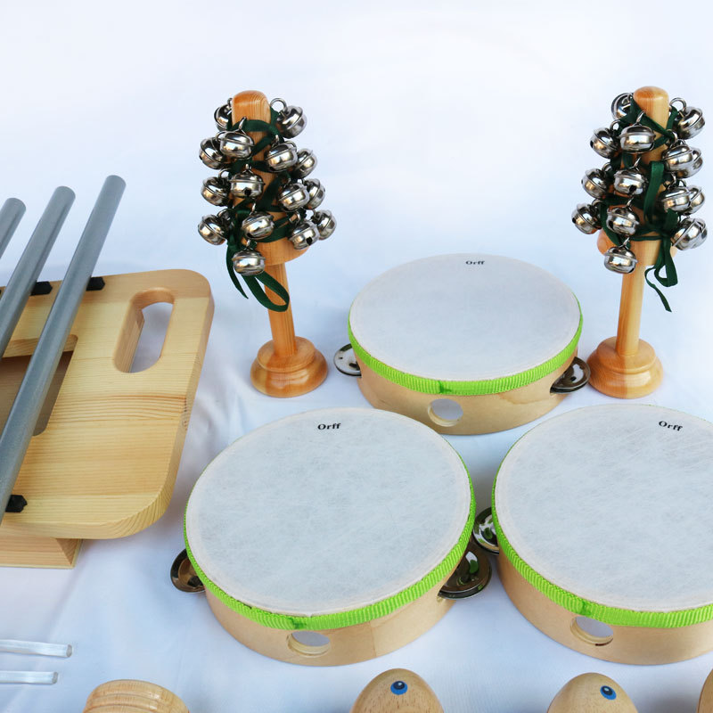 Conjunto de instrumentos Orff, - Kids Education Bell avaliação e preço