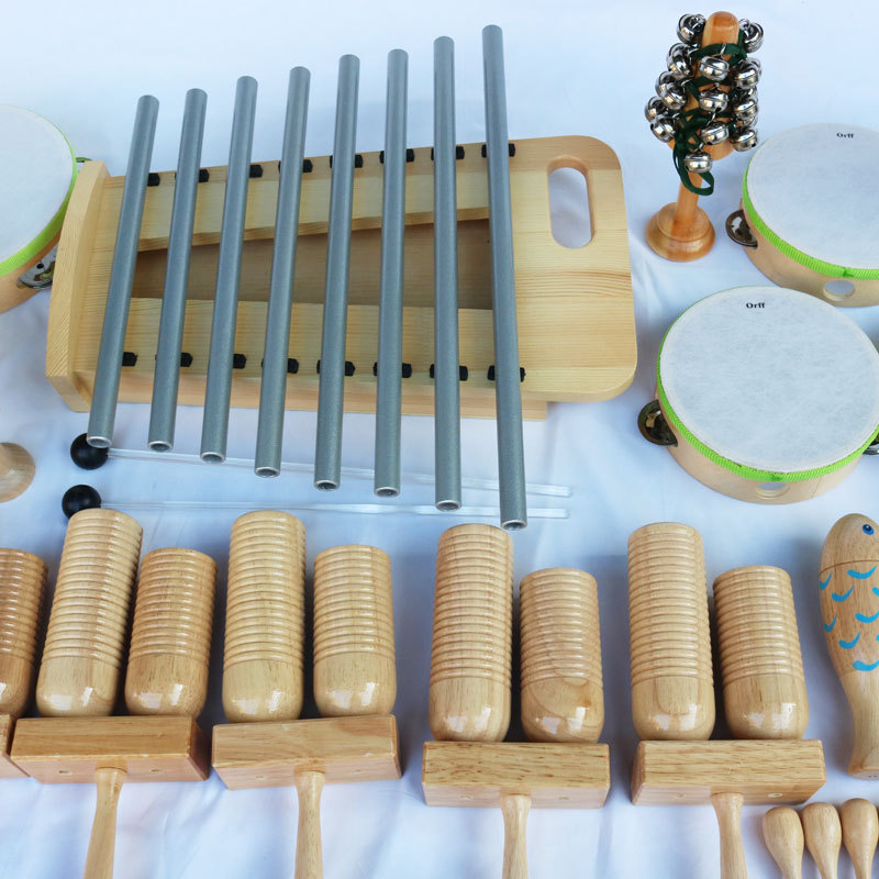 Conjunto de instrumentos Orff, - Kids Education Bell avaliação e preço