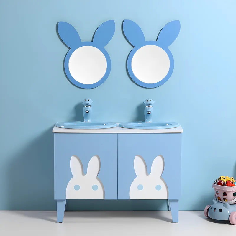 Móvel de banheiro infantil com - Kids Education Center avaliação e preço