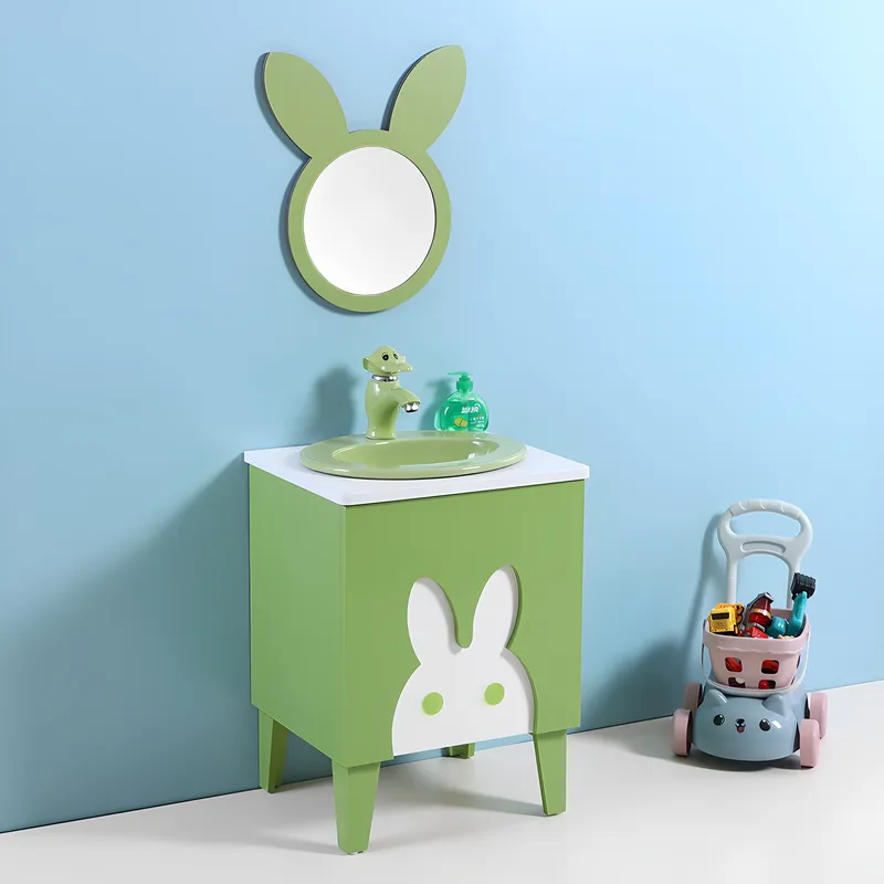 Móvel de banheiro infantil com - Kids Education Center avaliação e preço