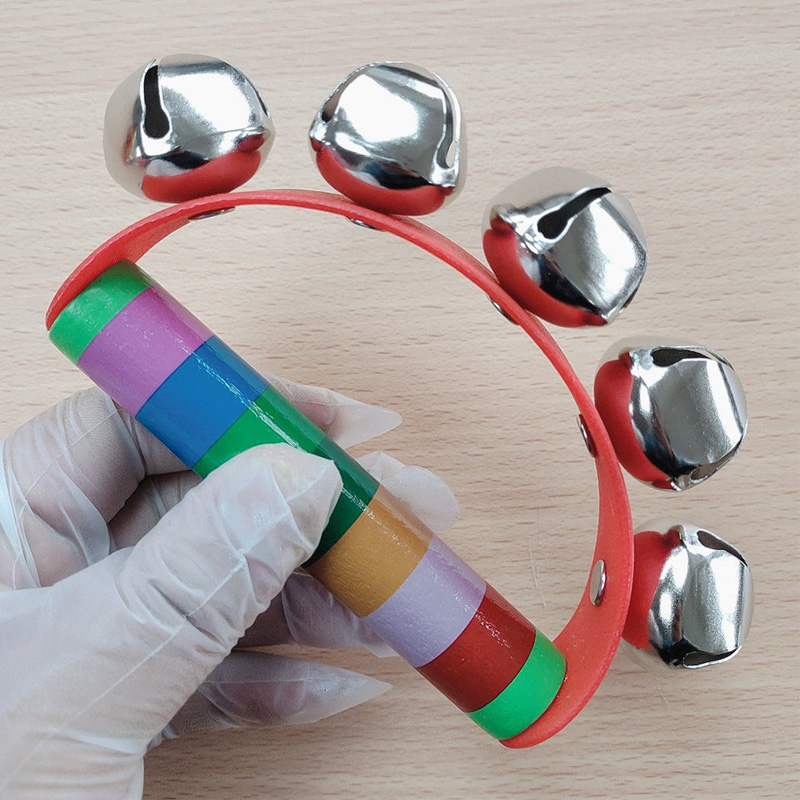 2 pçs arco-íris chocalhos de m - Kids Education Bell avaliação e preço