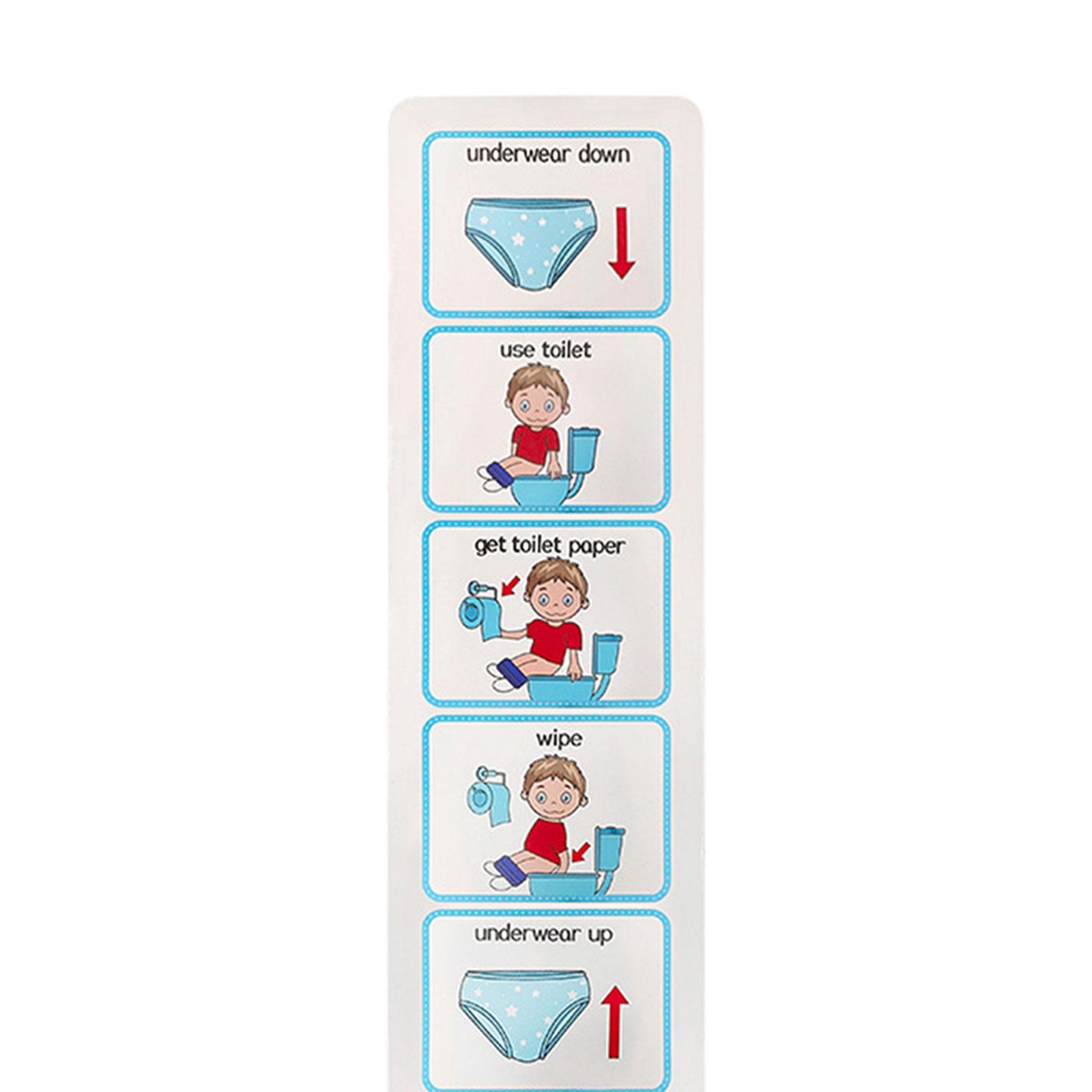 Quadro visual para o treino de - Kids Education Charts avaliação e preço