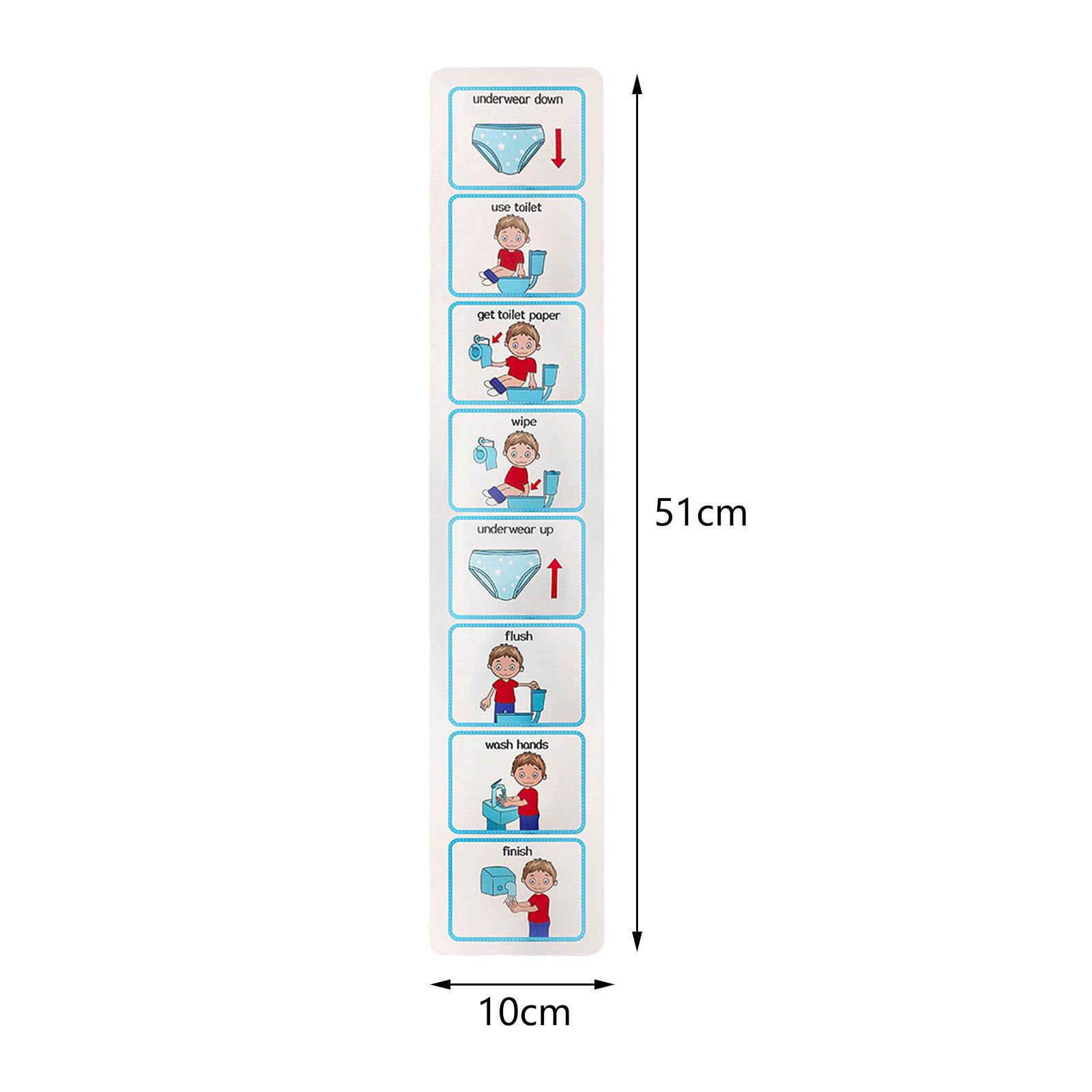 Quadro visual para o treino de - Kids Education Charts avaliação e preço