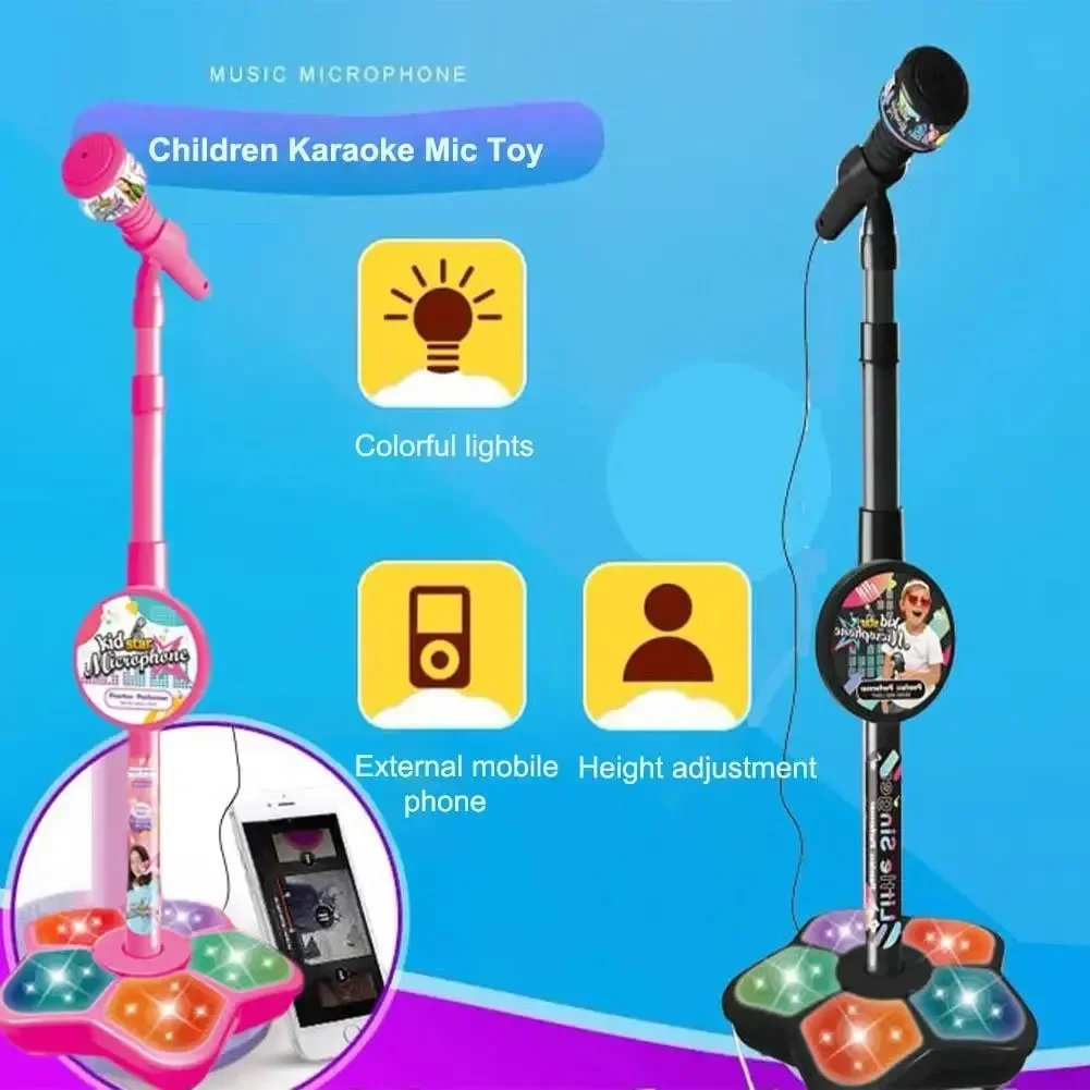 Crianças microfone com suporte - Kids Education Phone avaliação e preço