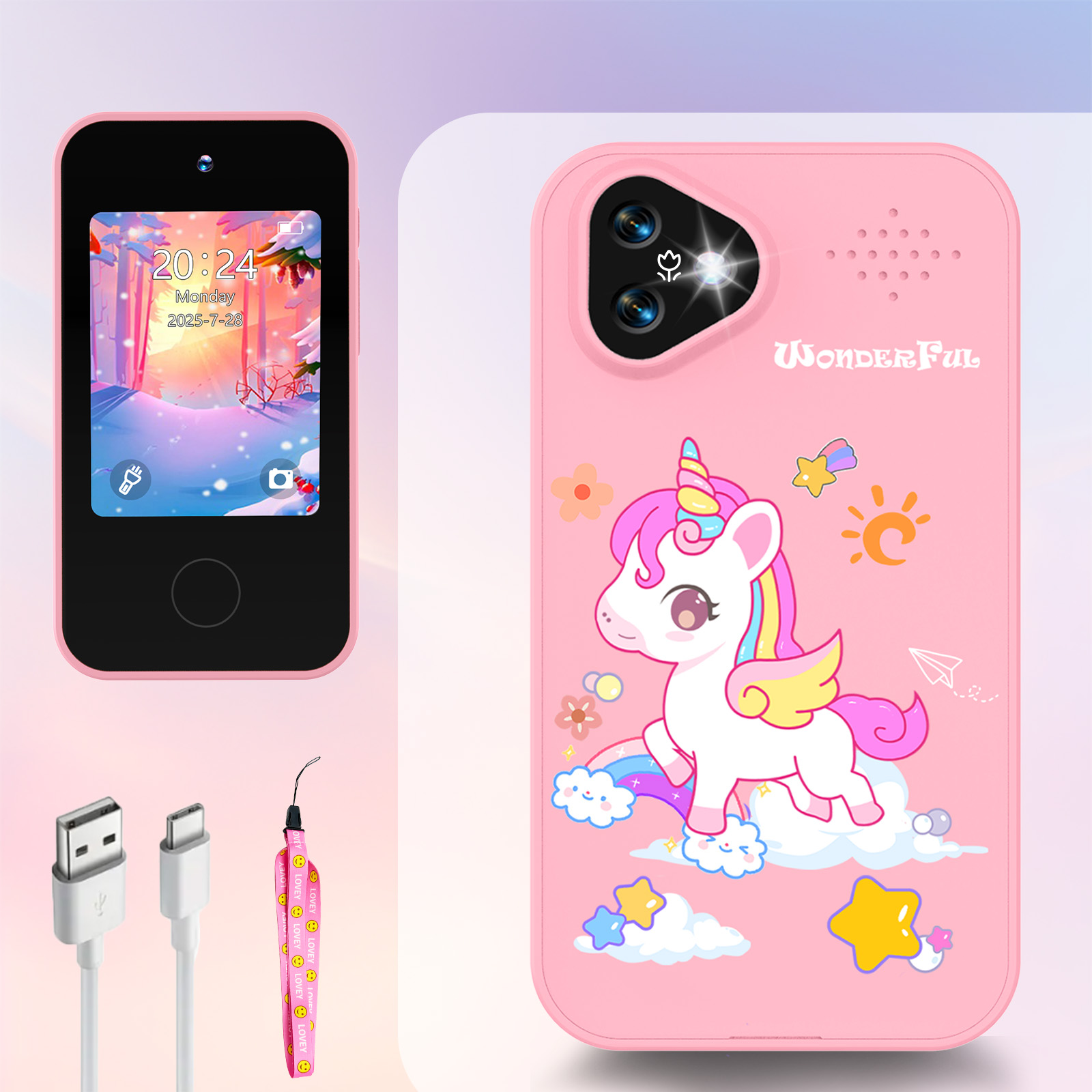 Câmera de Brinquedo para Crian - Kids Education Phone avaliação e preço