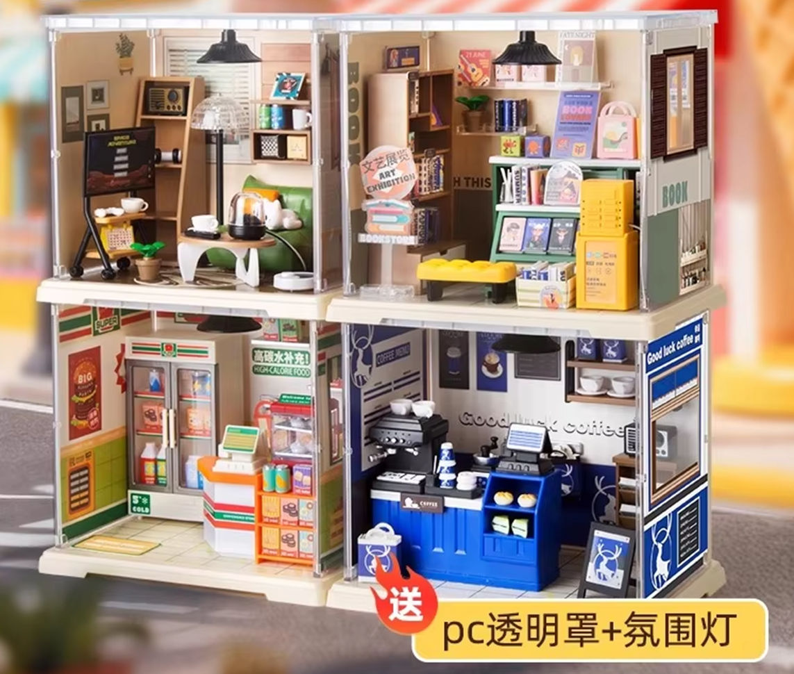 Mini Kit de Casa DIY, Blocos d - Kids Education Store avaliação e preço