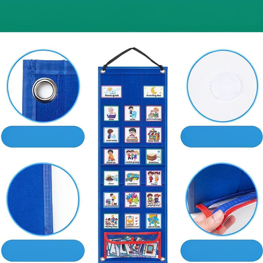 Quadro de Horários Visual para - Kids Education Charts avaliação e preço