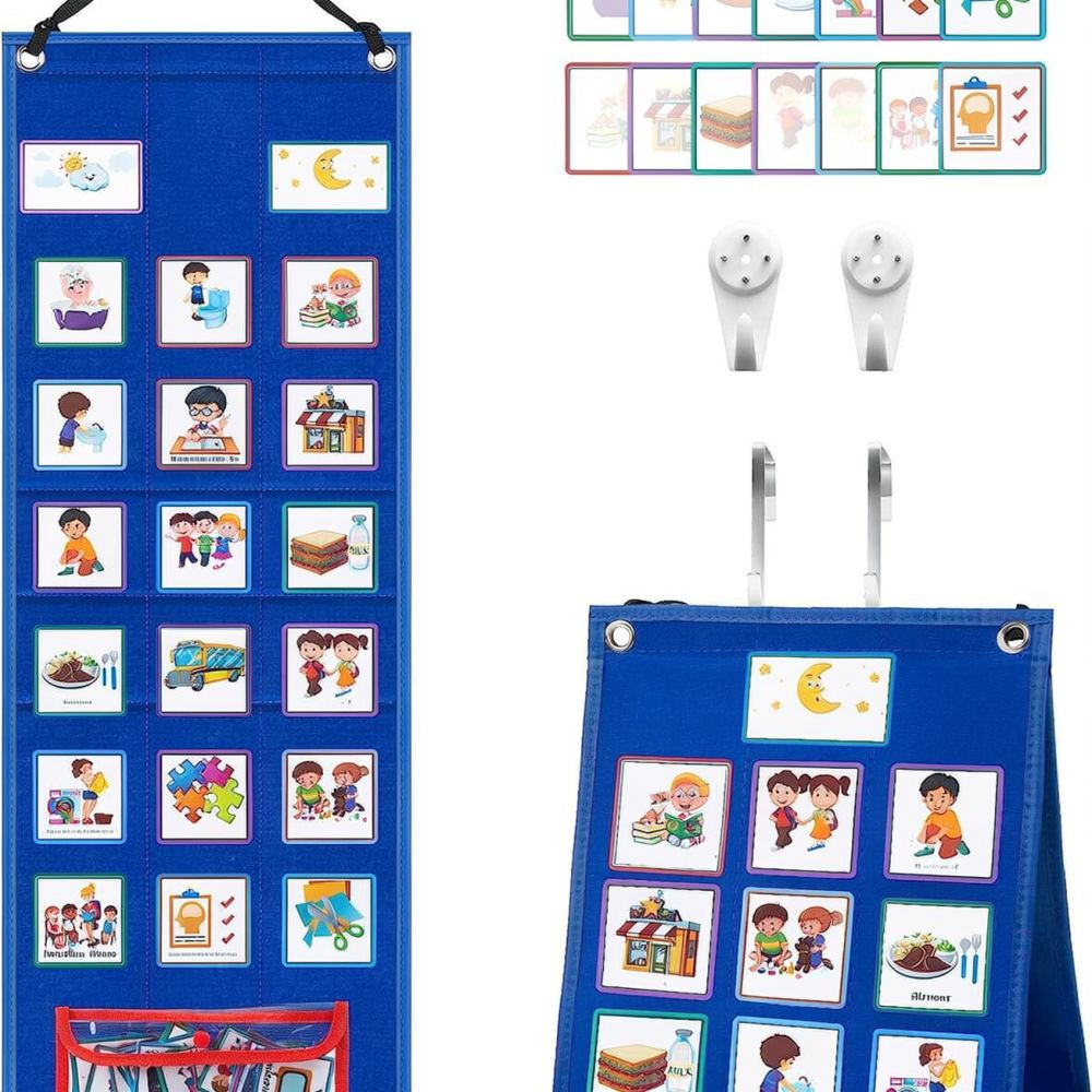 Quadro de rotina visual para c - Kids Education Charts avaliação e preço