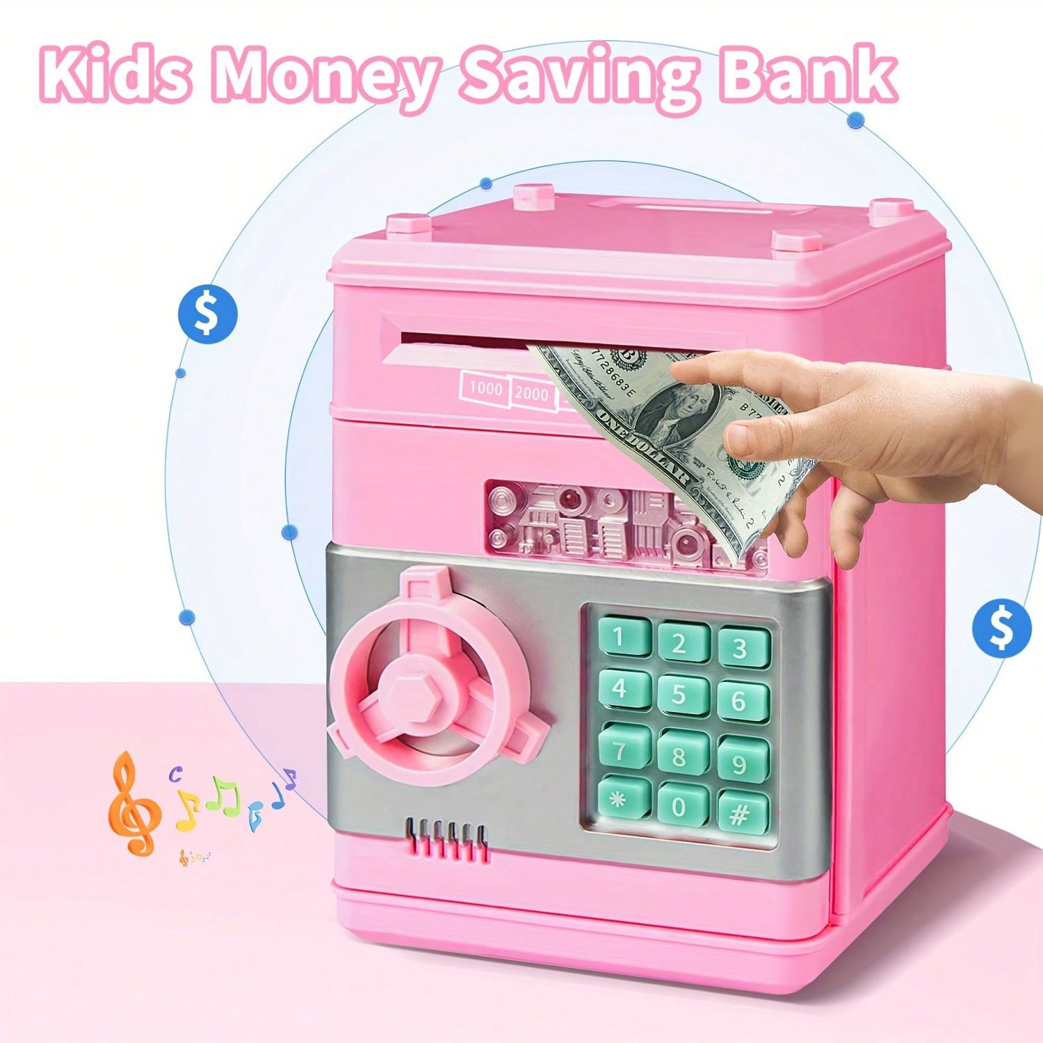 Mini caixa de dinheiro eletrôn - Kids Education Gift avaliação e preço
